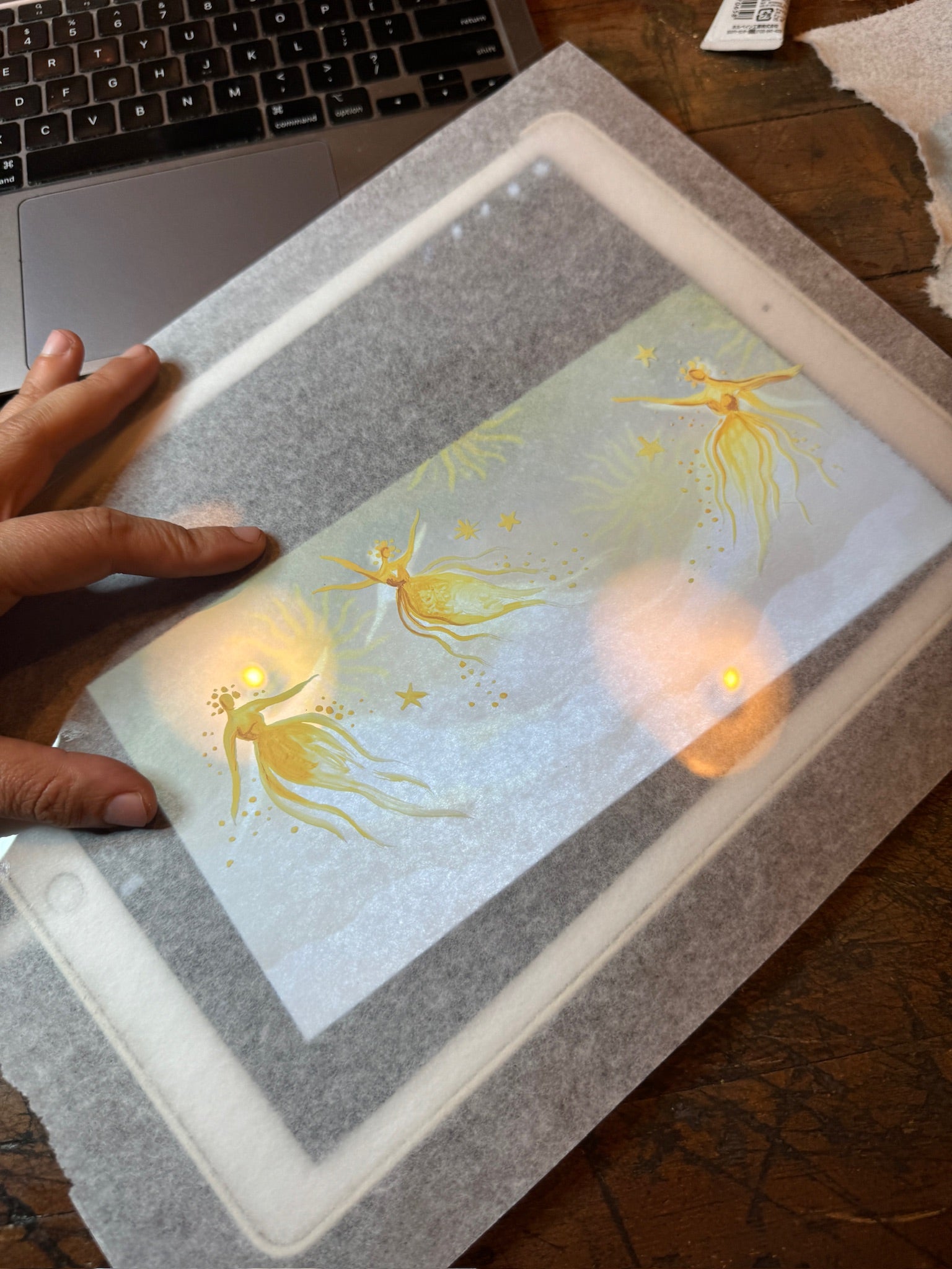 Layering on elements for each page